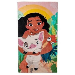 Moana Beach Towel Disney New Sealed Pua Hei Hei Swim Beach Sun Surf